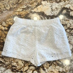 Ralph Lauren Eyelet Shorts